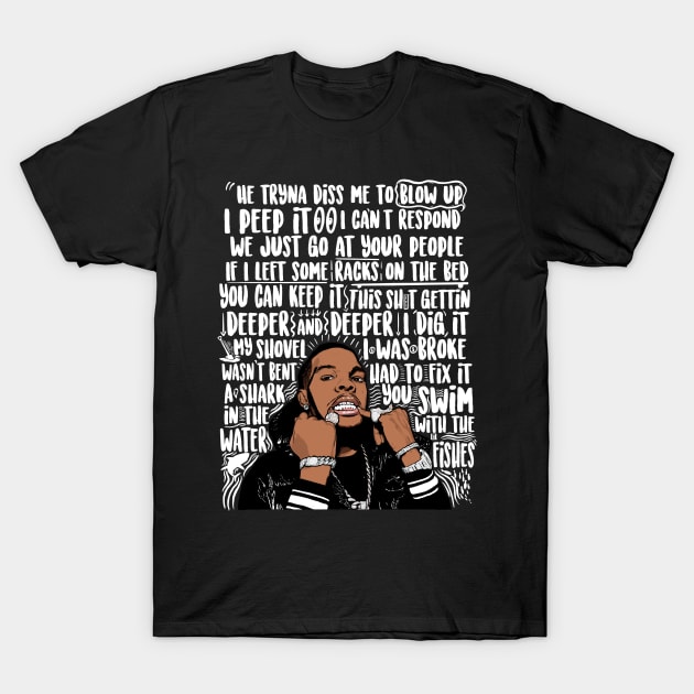 Lil Lyric Baby T-Shirt by Jones Factory